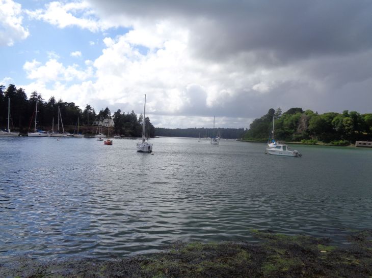 Le Bono bay auray river out gulf jun22