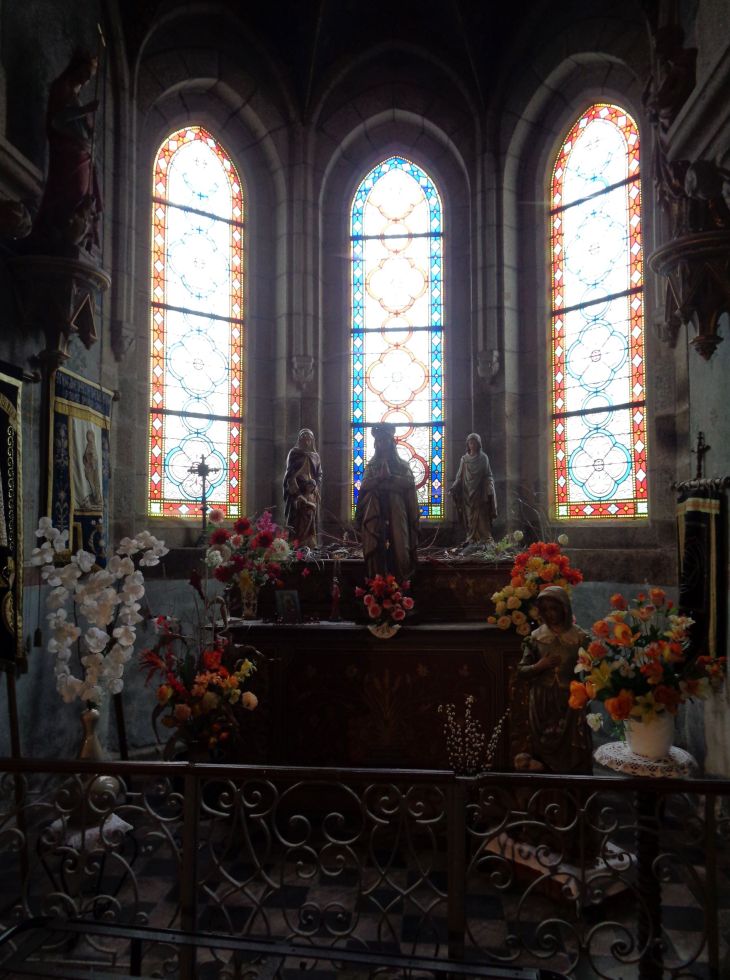 Moelan sur mer ch Saint-Melaine chapel virgin et child jun22