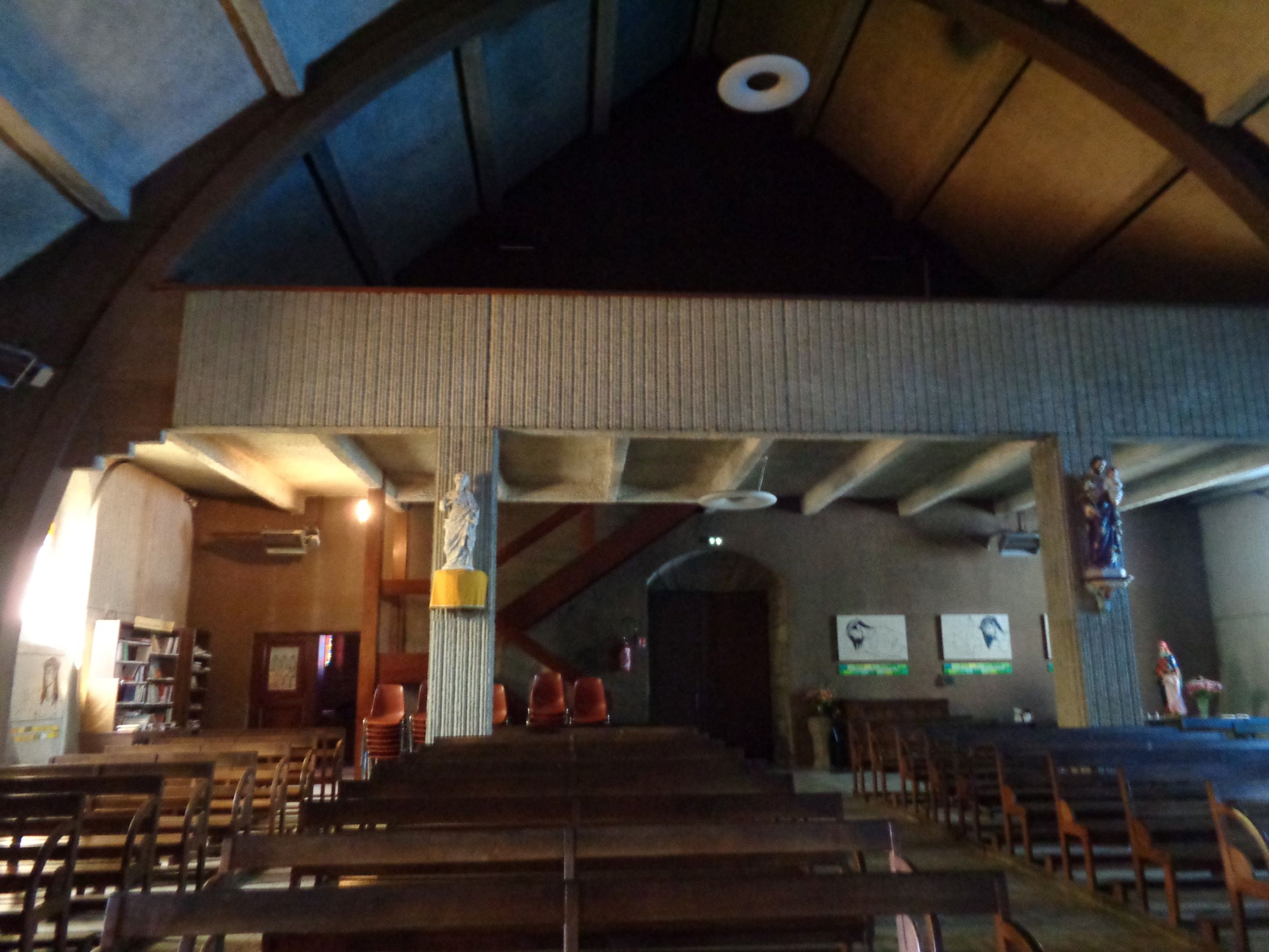 Ploemeur ch St Pierre back wall jun22