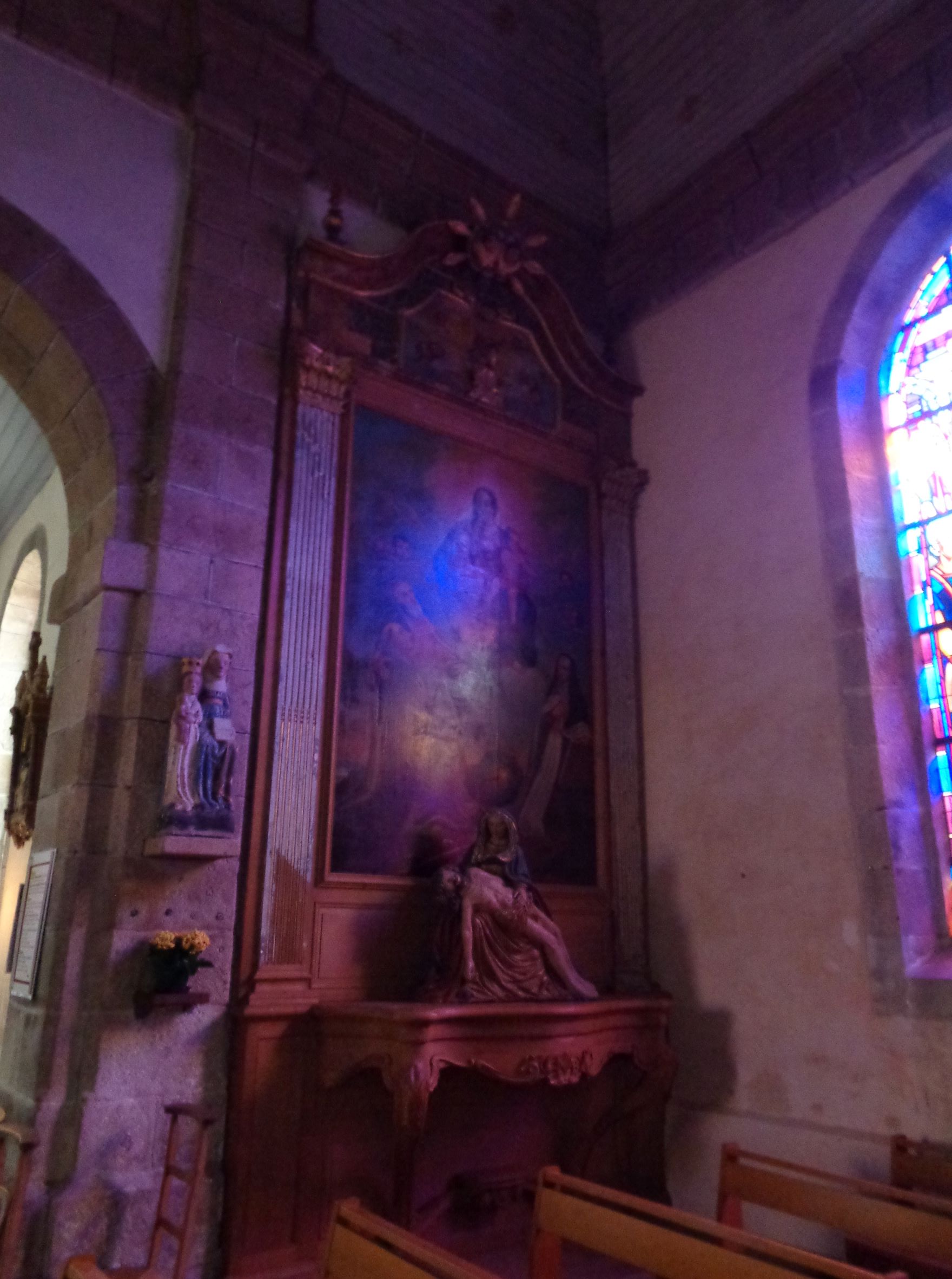 Riec sur belon ch Saint-Pierre chapel resurrection jun22