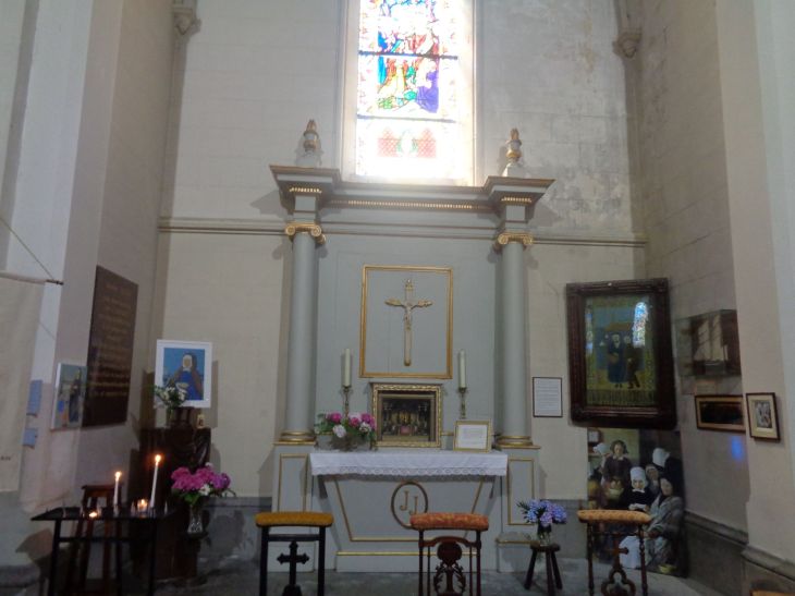 Cancale ch St Méen chapel of sainte jeanne Jugan jul22