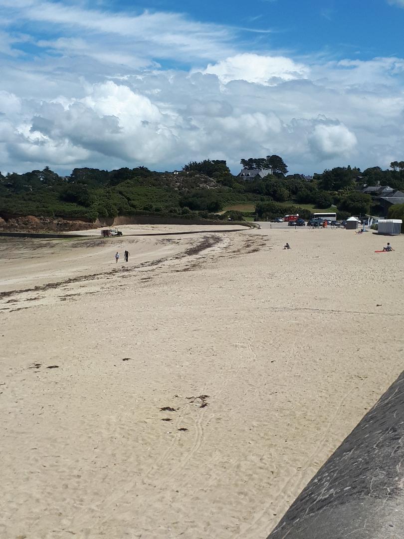 Carantec plage du kelenn wide right jun22