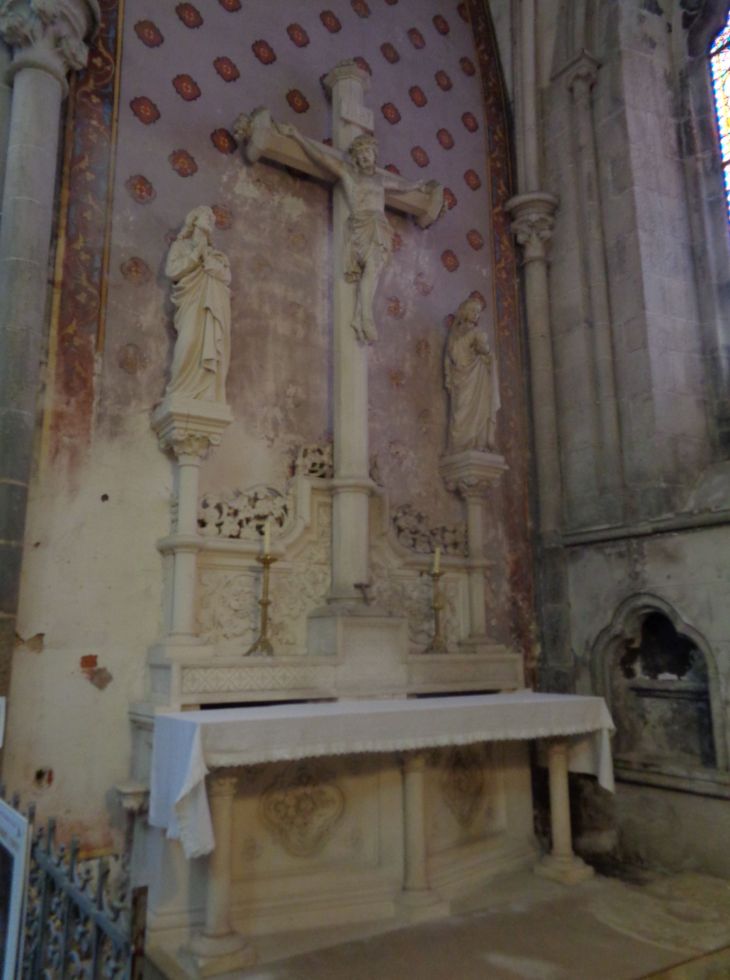 Dol de Bretagne Cathedral St Samson chapel Christ rising jul22