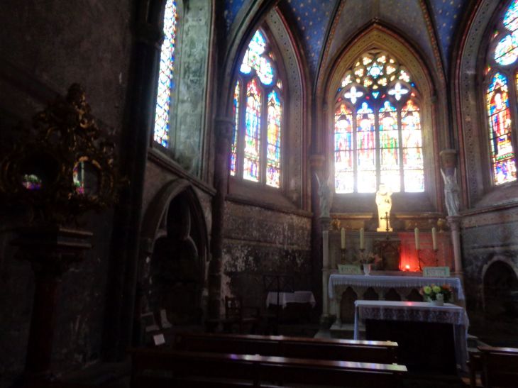 Dol de Bretagne Cathedral St Samson chapel sacre heart jul22