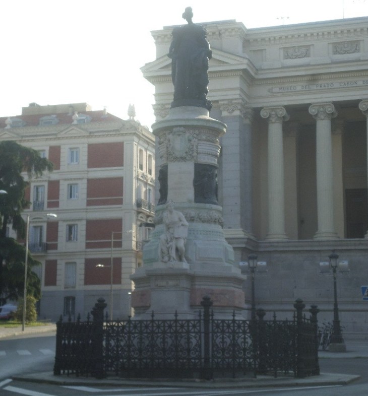 madrid-mus-prado-cason-del-buen-retiro-statue-maria-cristina-de-borbon-aug19