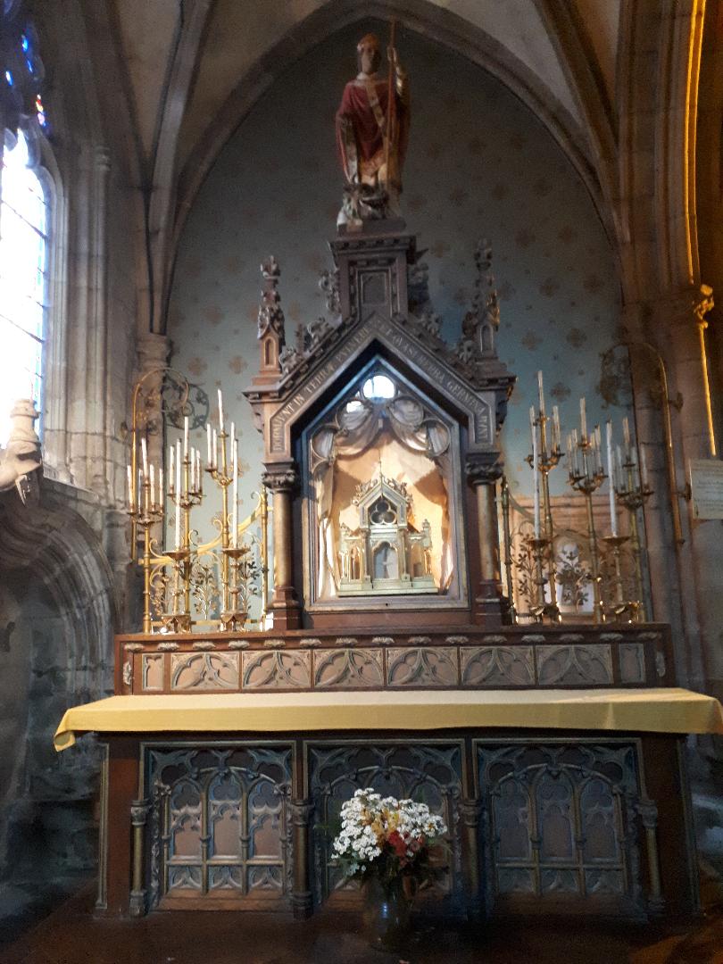 Saint Pol de Leon Cathedral St Pol Aurelien chapel st pol aurelien relics jun22