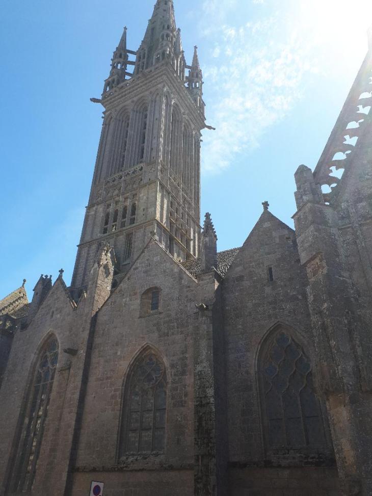 Saint Pol de Leon ND du Kreisker Chapel belltower jun22