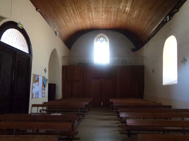 Neant sur Yvel ch St Pierre back wall aug22