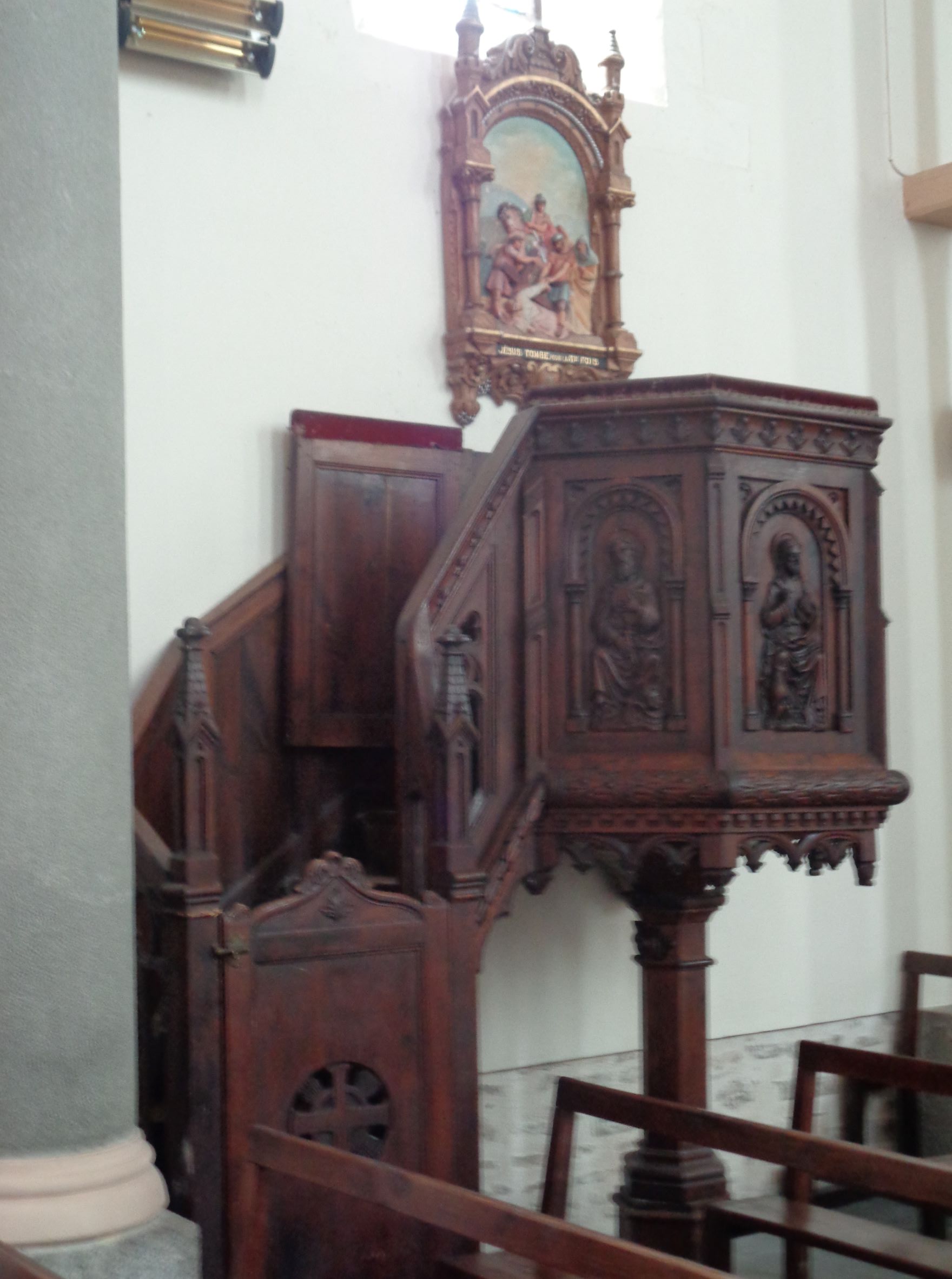 Colpo ch Notre Dame de l’Assomption pulpit sep22