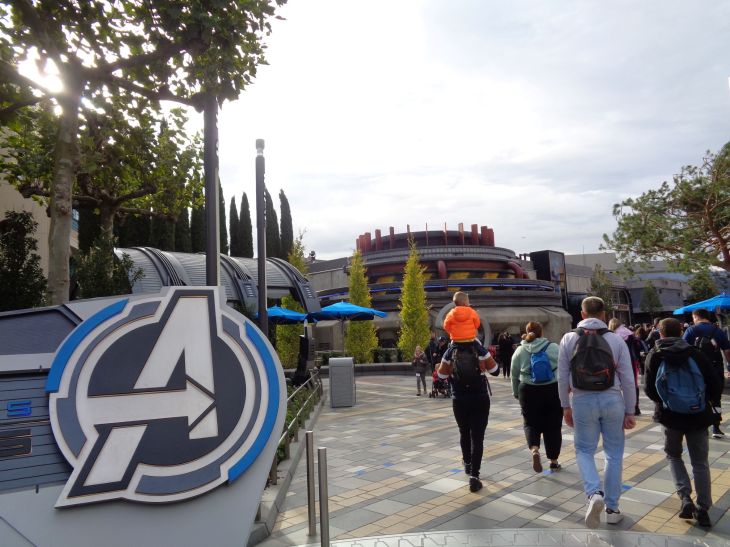 Disneyland paris disney studio campus avengers plaza sep22