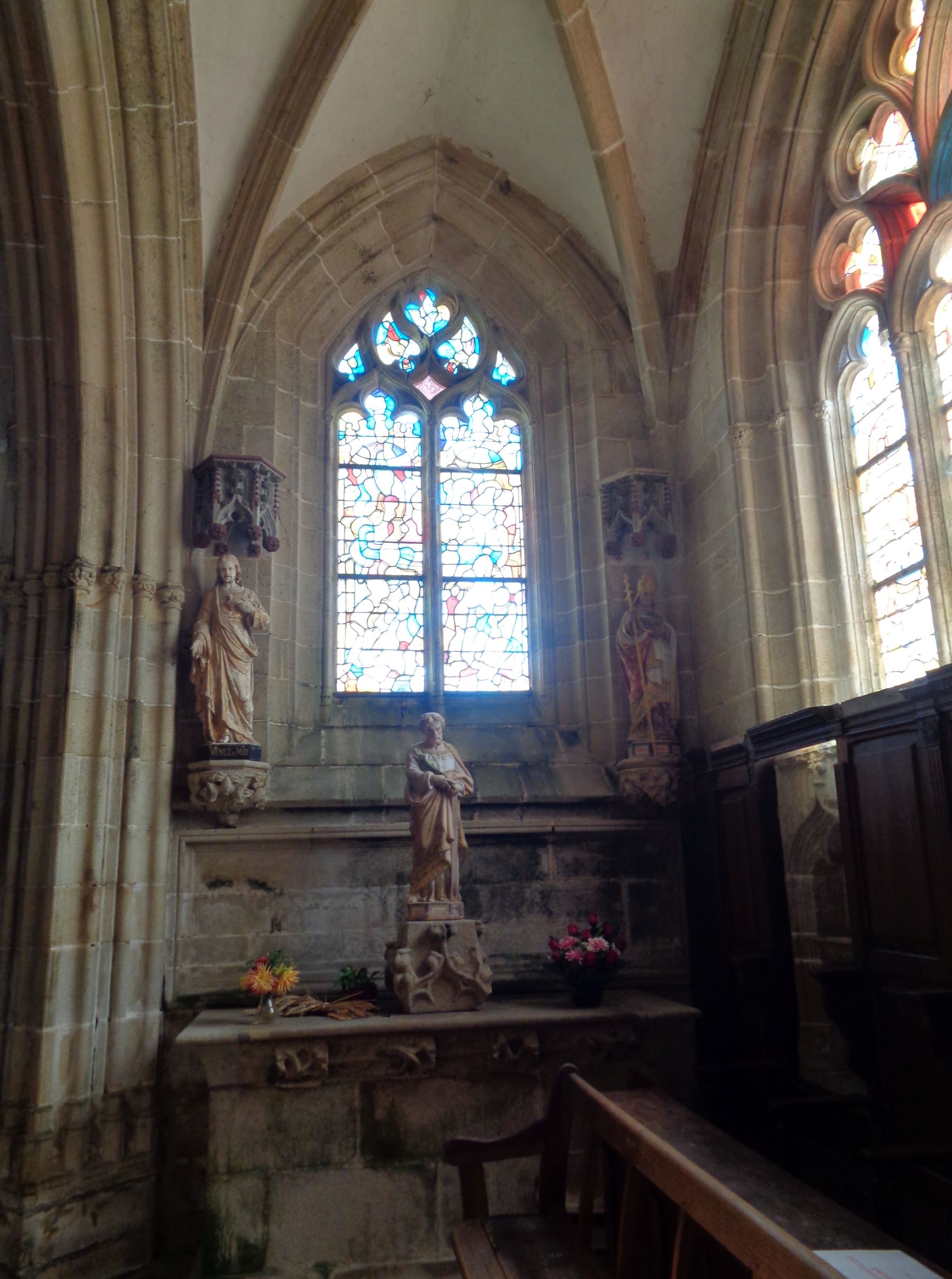 Kernascleden ch Notre Dame chapel saint sep22