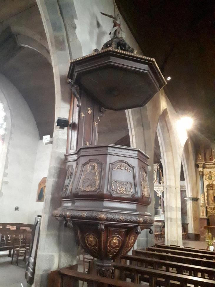 Lamballe ch St Jean pulpit sep22