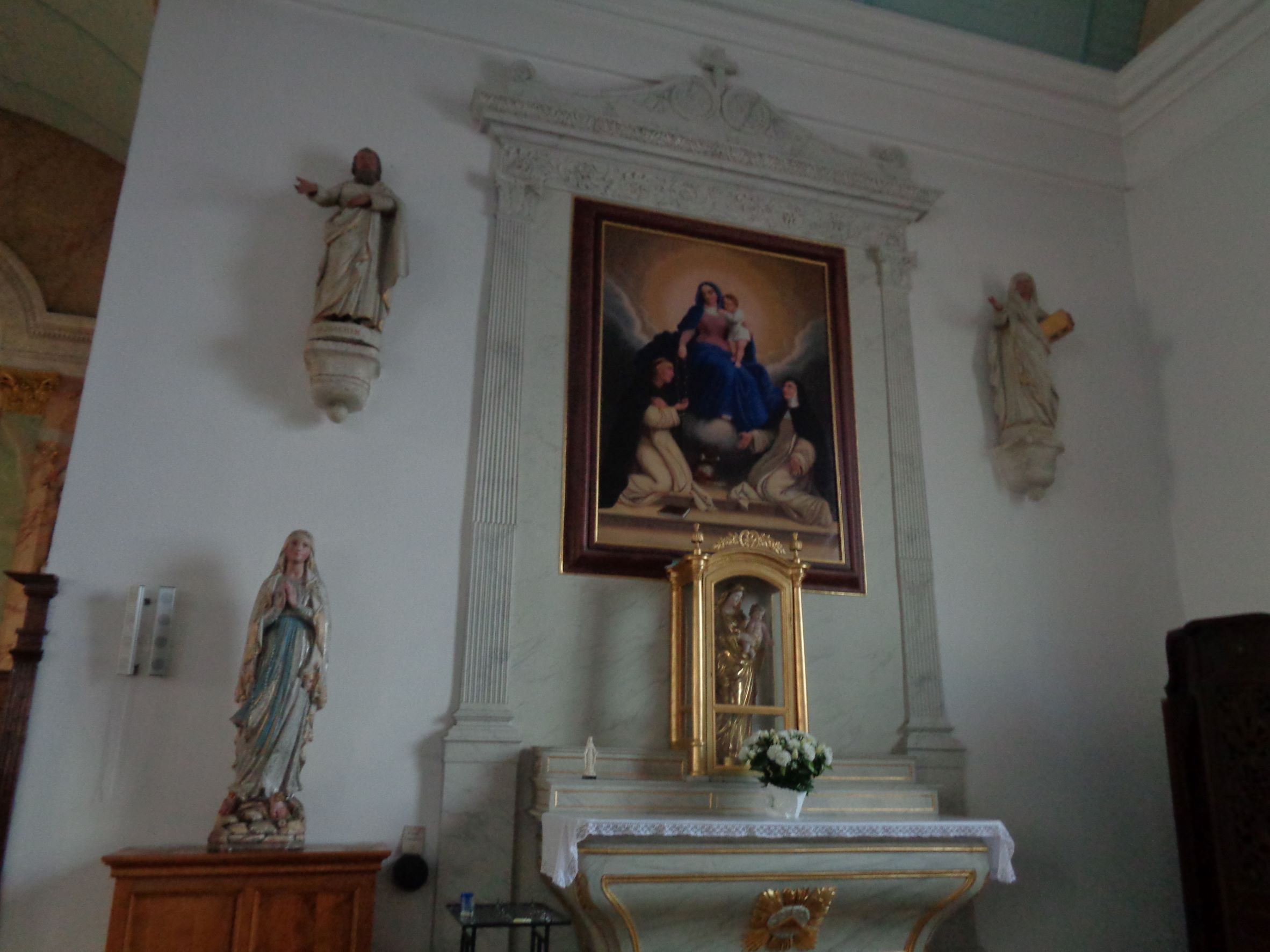 Landevant ch Saint Martin chapel 2 sep22