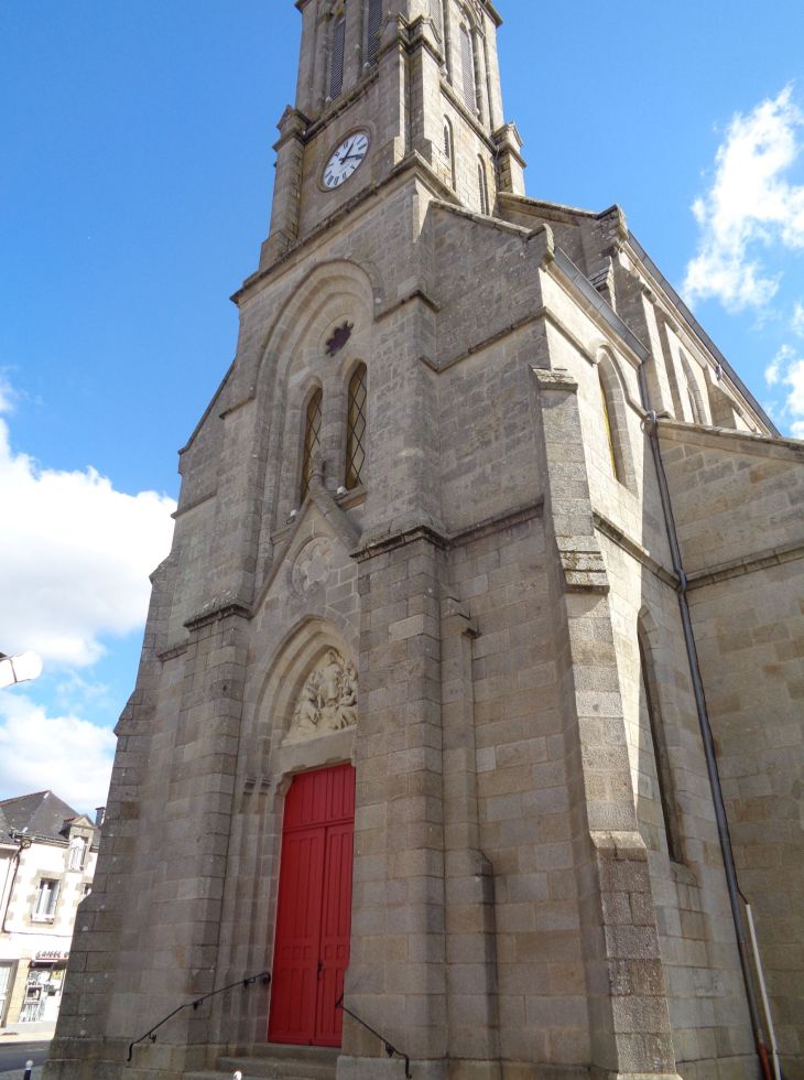 Languidic ch Saint Pierre belltower sep22