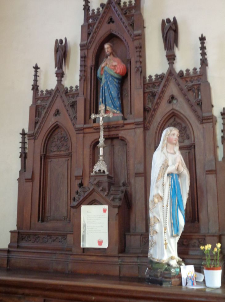 Languidic ch Saint Pierre chapel virgin et Christ sep22