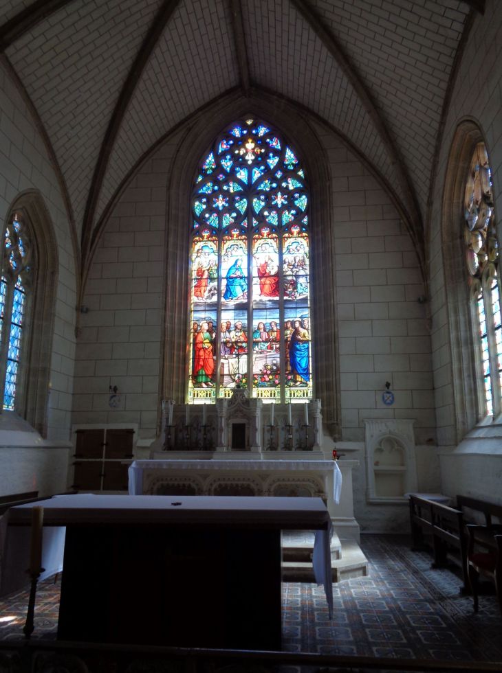 Languidic Chapelle Notre Dame des Fleurs altar sep22