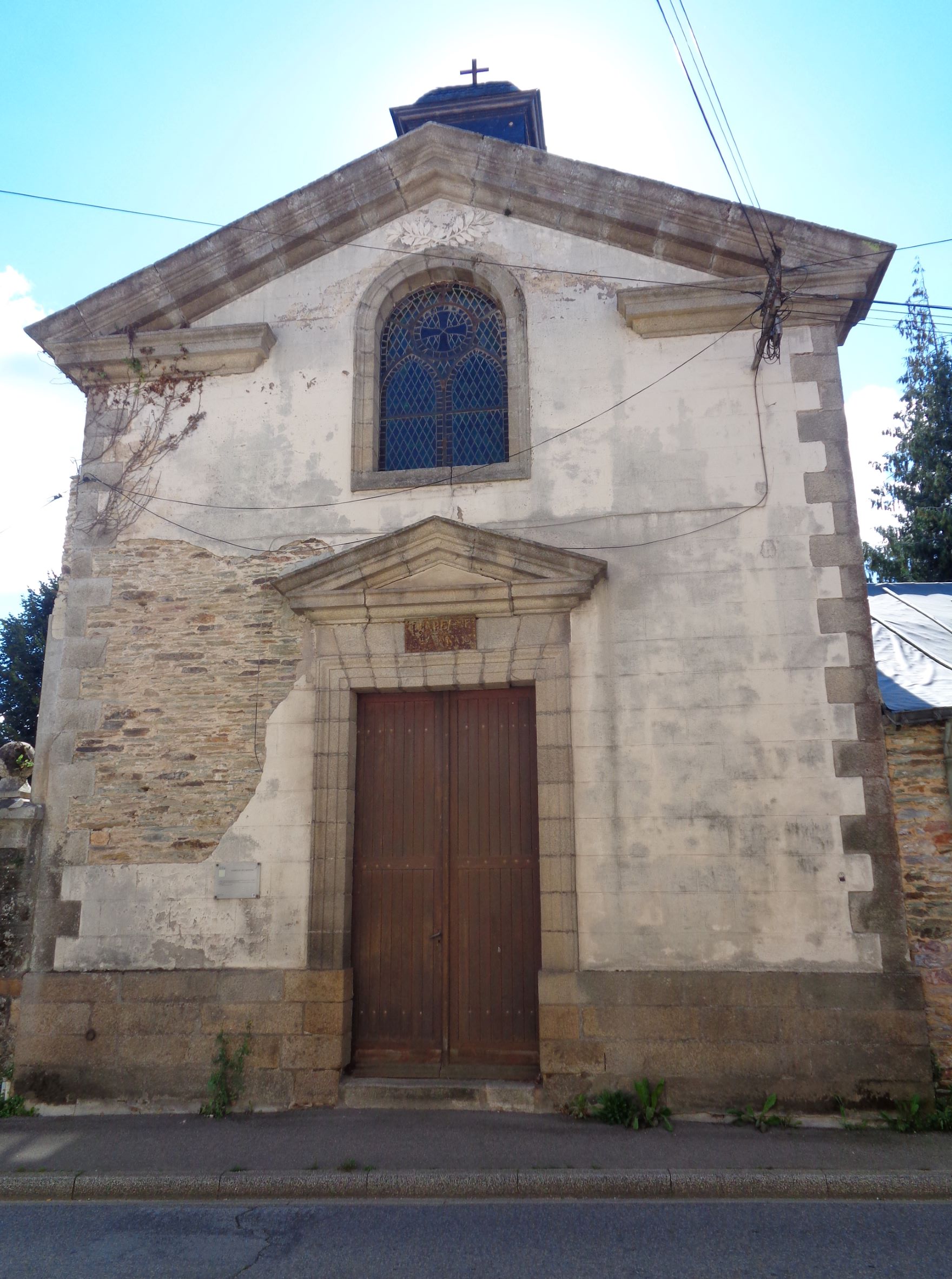 Malestroit chapelle sainte Anne de l'hôpital front sep22