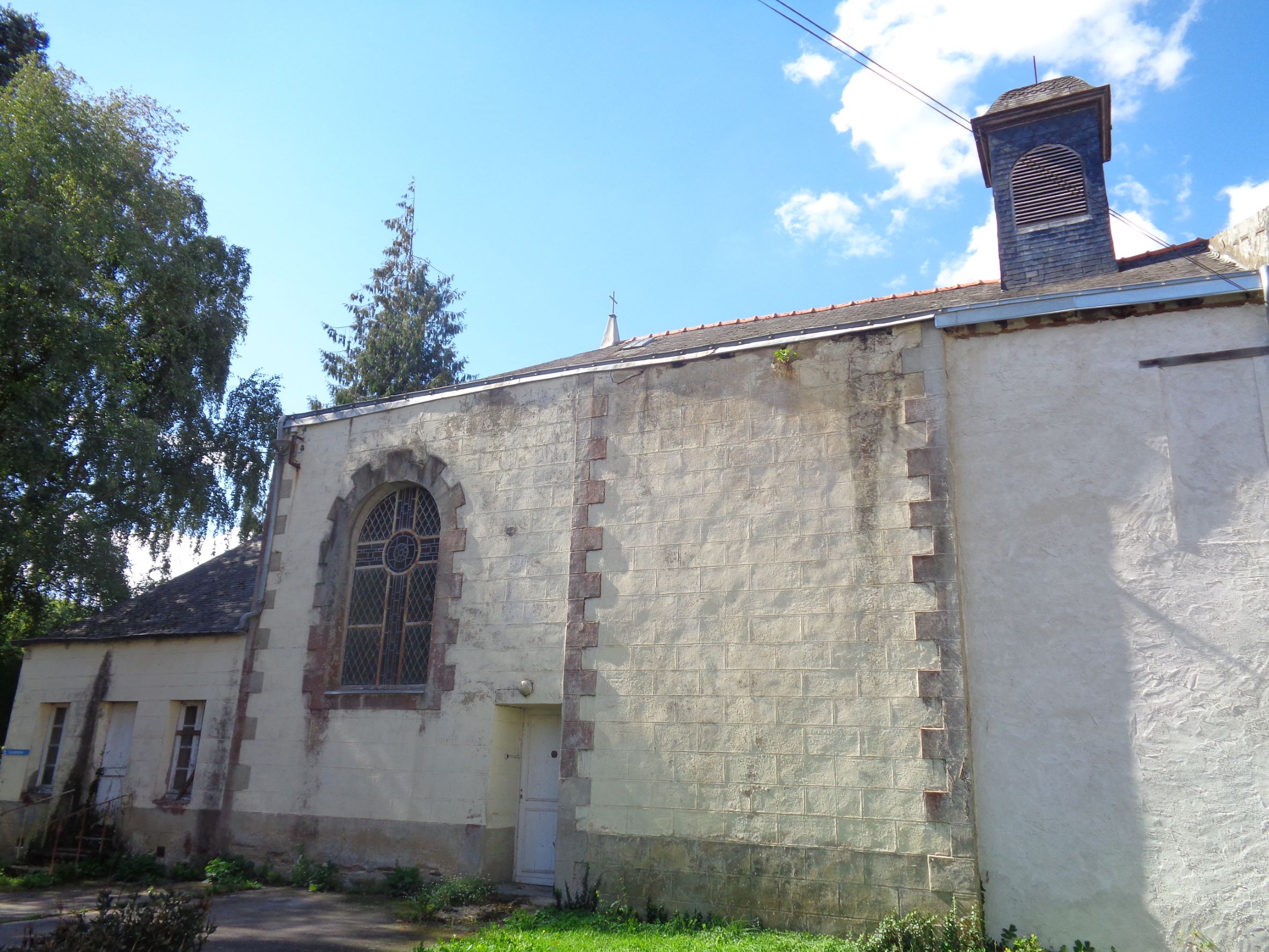 Malestroit chapelle sainte Anne de l'hôpital side sep22