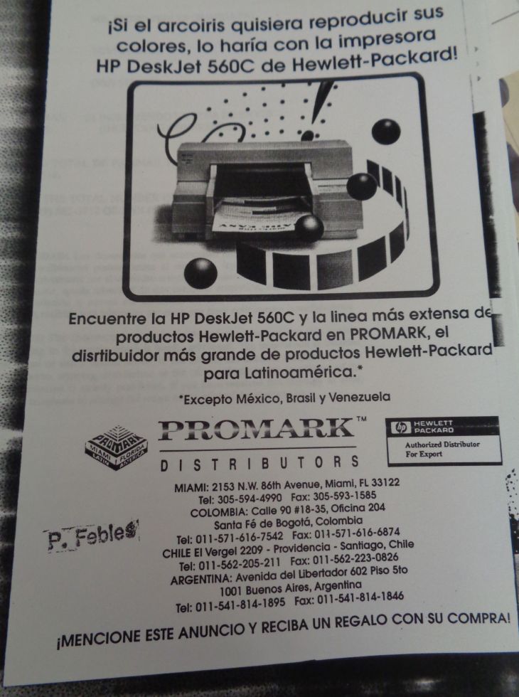 Miami Promark commercial with PF c1993