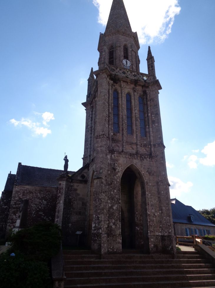 Persquen ch Saint Adrien belltower sep22