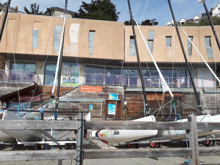 Pléneuf Val André centre nautique front sep22