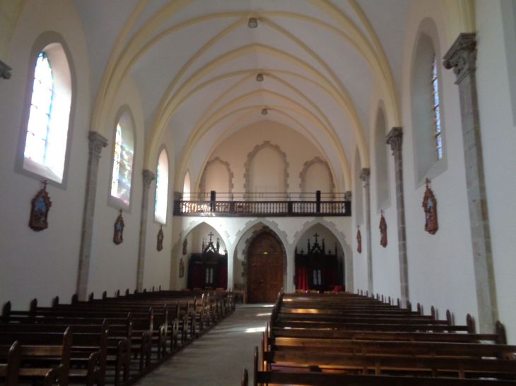 Pleucadeuc Ch St Pierre back wall sep22