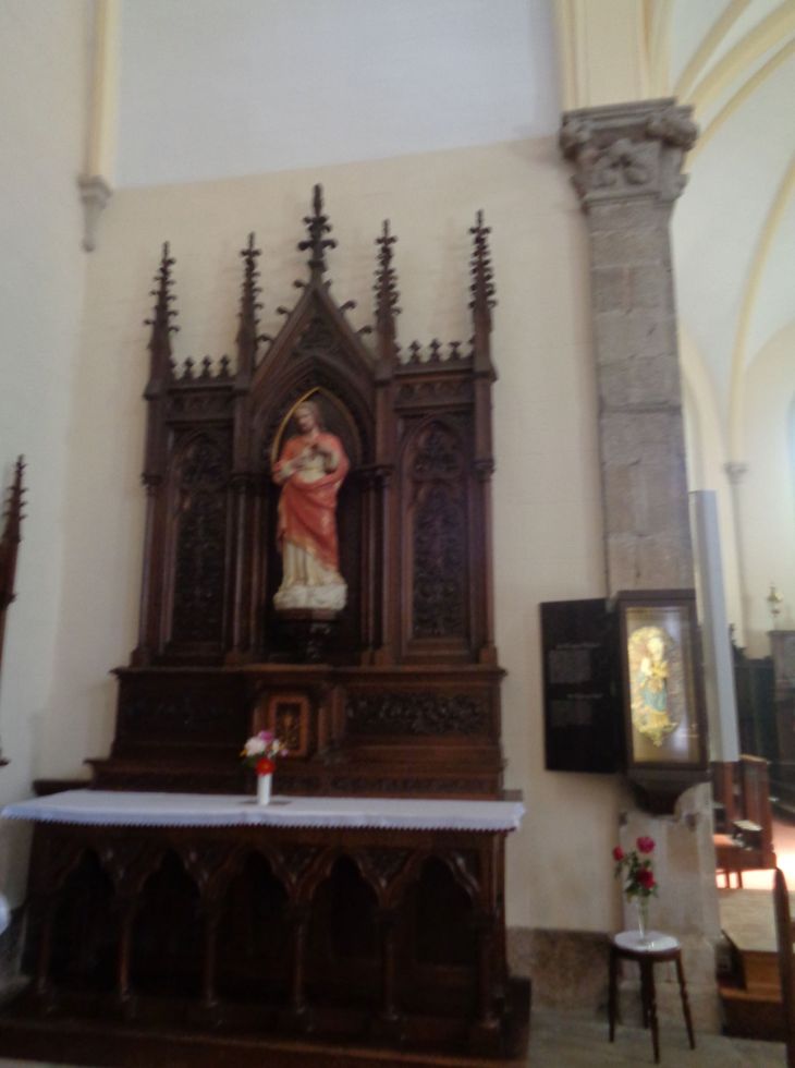 Pleucadeuc Ch St Pierre chapel Christ resurrection sep22