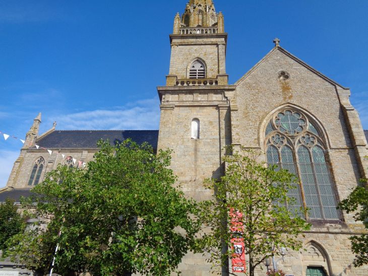 Plouhinec ch Notre-Dame de Grâce side belltower sep22