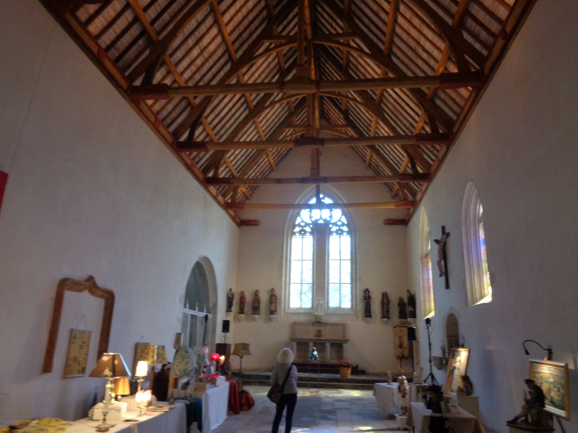 Questembert chapelle Saint Michel nave sep22