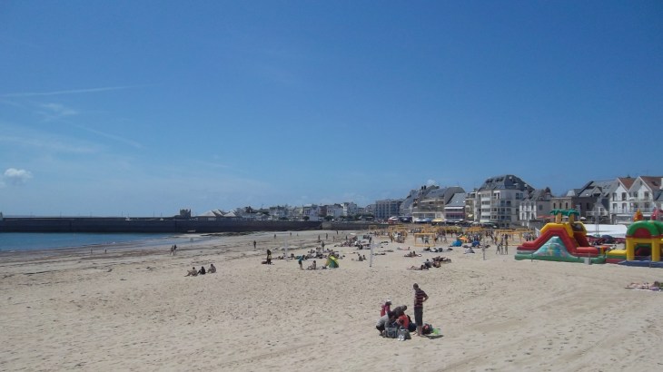 Quiberon grande plage to gare june12