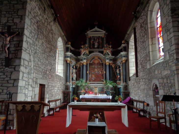 St Jean Brevelay ch Saint Jean de brevelay altar sep22