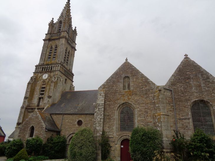 St Jean Brevelay ch Saint Jean de brevelay front belltower sep22