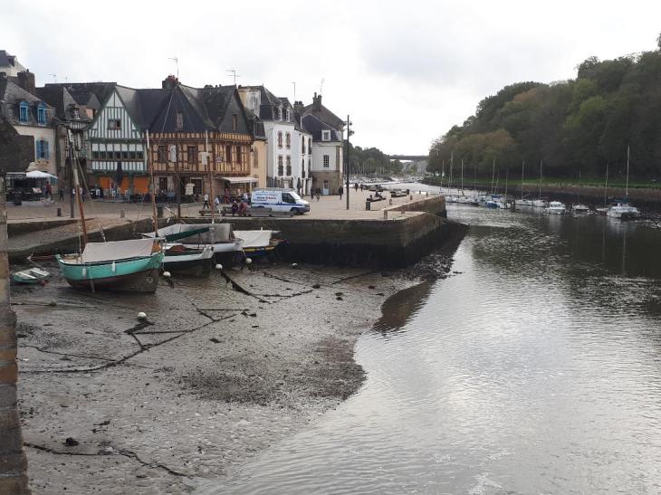 Auray St Goustan Quai Franklin to N165 bridge oct22