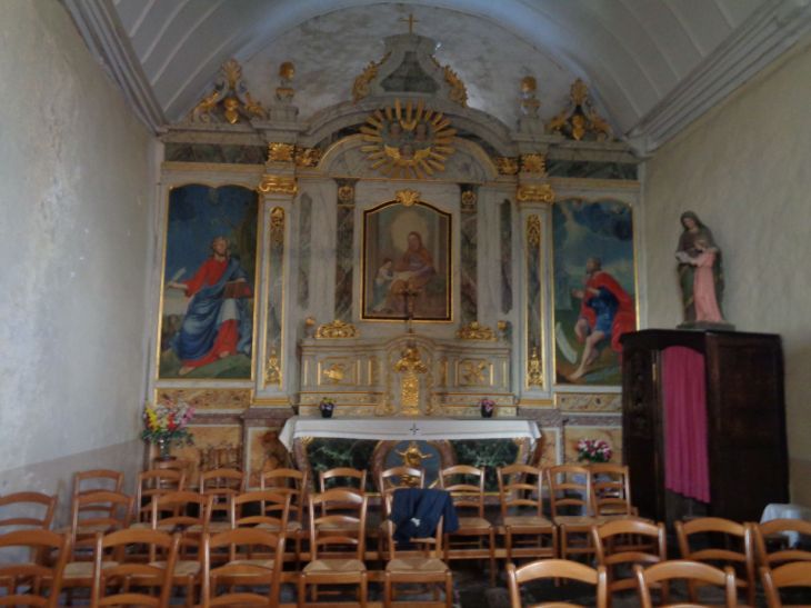 Cherrueix ch Notre Dame chapel Sainte Anne left oct22