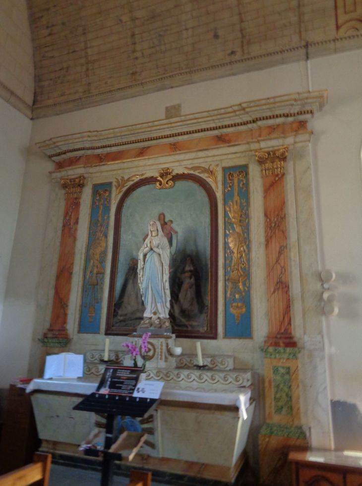 Landujan ch Saint Tudin chapel Ste Therese left oct22