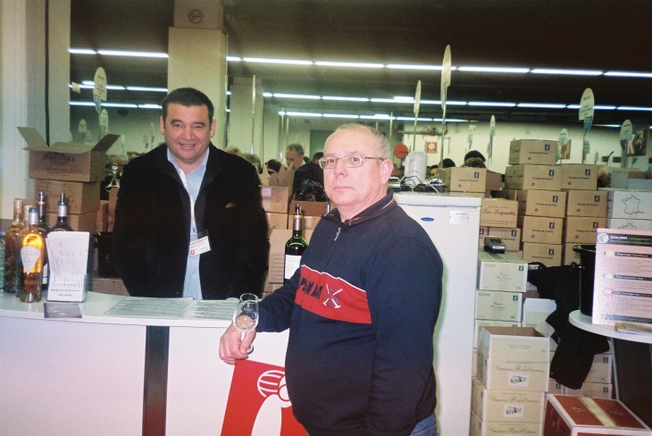Paris Champerret ind wine fair mr roche ancienne cure mars10