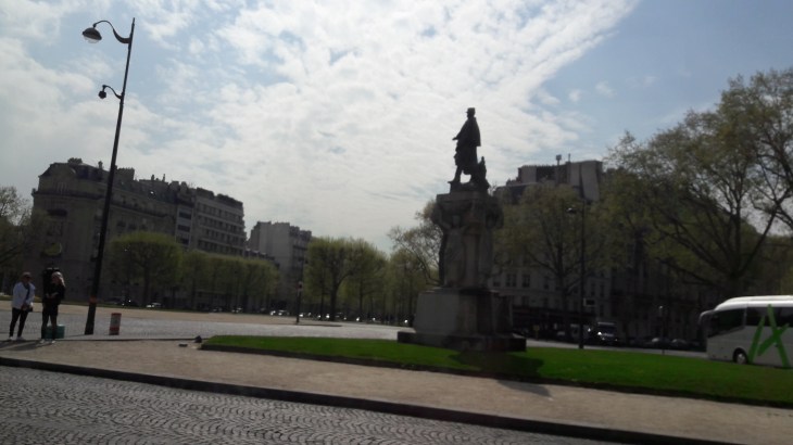paris Pl Denys Cochin statue Maréchal Lyautey apr17