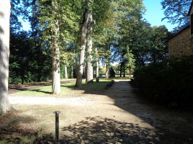 Pleugueneuc Parc Zoologique et Château de la Bourbansais inner moutons oct22