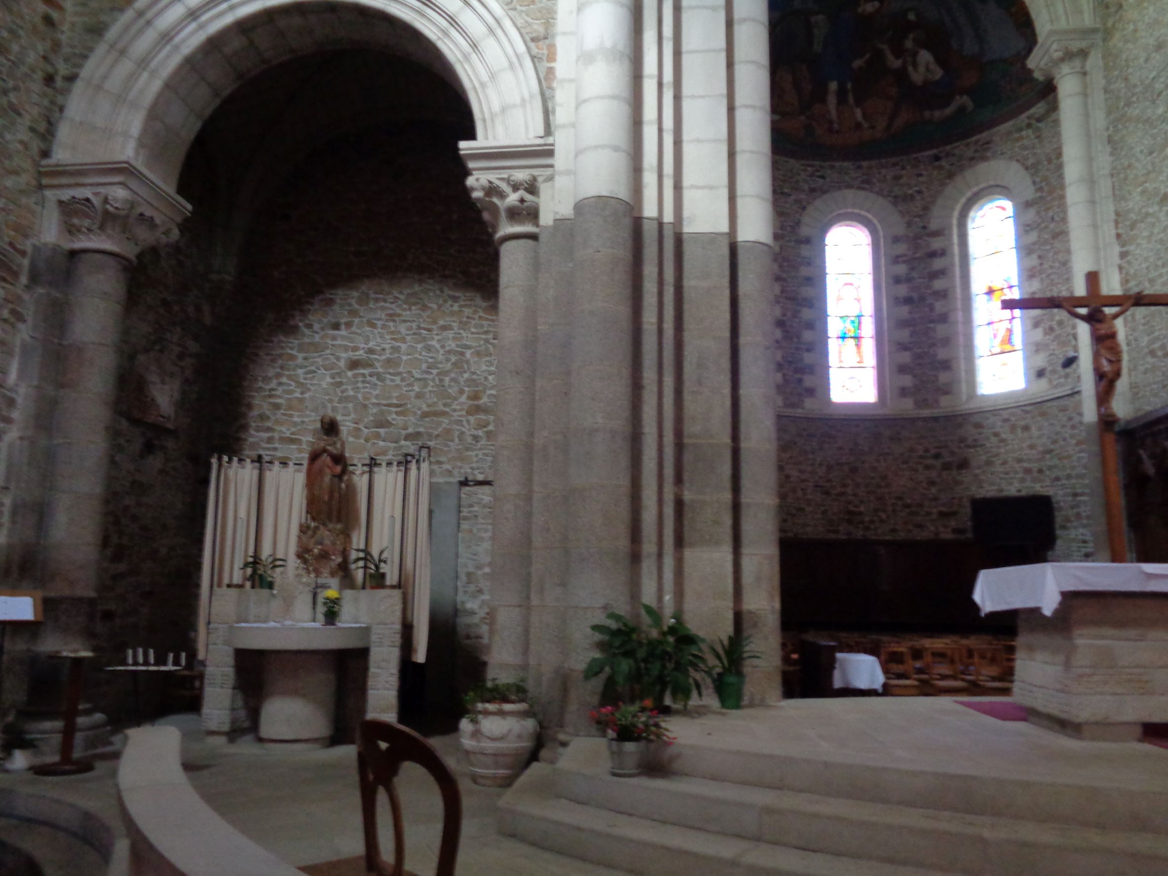 PontChâteau ch Saint Guillaume chapel left side oct22