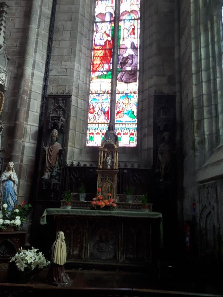 Quimperle ch ND de l'Assomption chapel virgin oct22