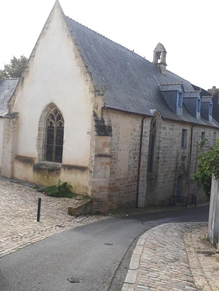 Quimperle chapelle St Eutrope hospital Fremeur side back oct22