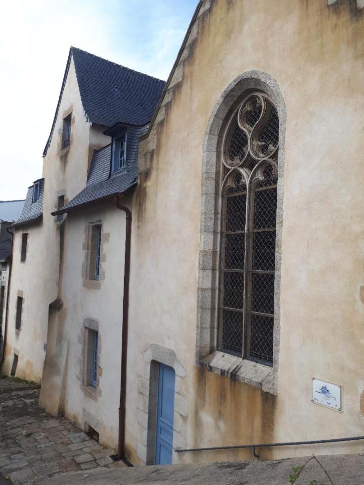 Quimperle chapelle St Eutrope hospital Fremeur side front oct22