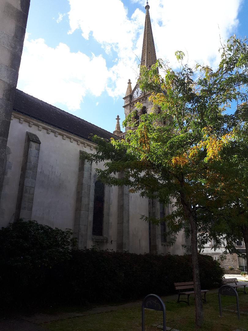 St Barthélemy ch St Barthélemy side belltower oct22