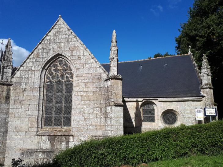 St Barthélemy chapelle St Adrien side oct22