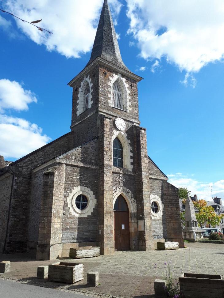 St Martin sur Oust ch Saint Martin front oct22