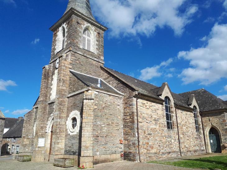 St Martin sur Oust ch Saint Martin side right oct22