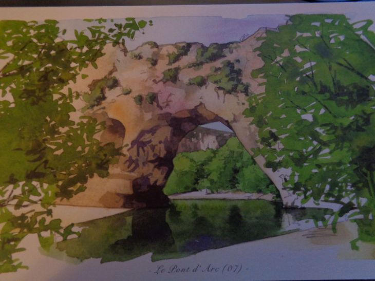 Le pont d'Arc dept 07