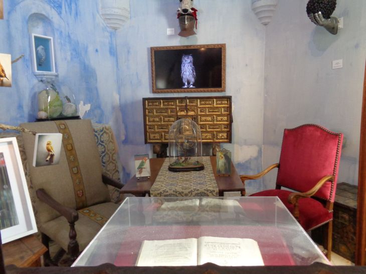 Lémeré chateau du Rivau cabinet du travail front nov22