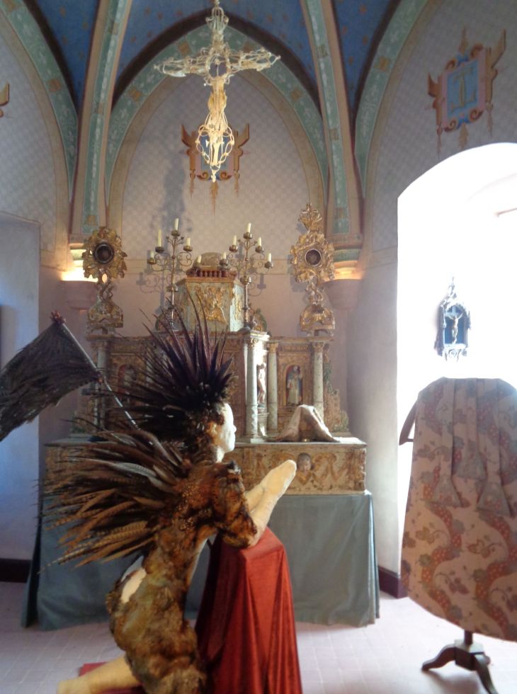 Lémeré chateau du Rivau chapel nov22