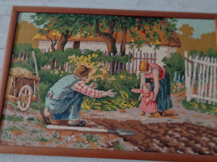 Meaux knitting of martine self made c1988